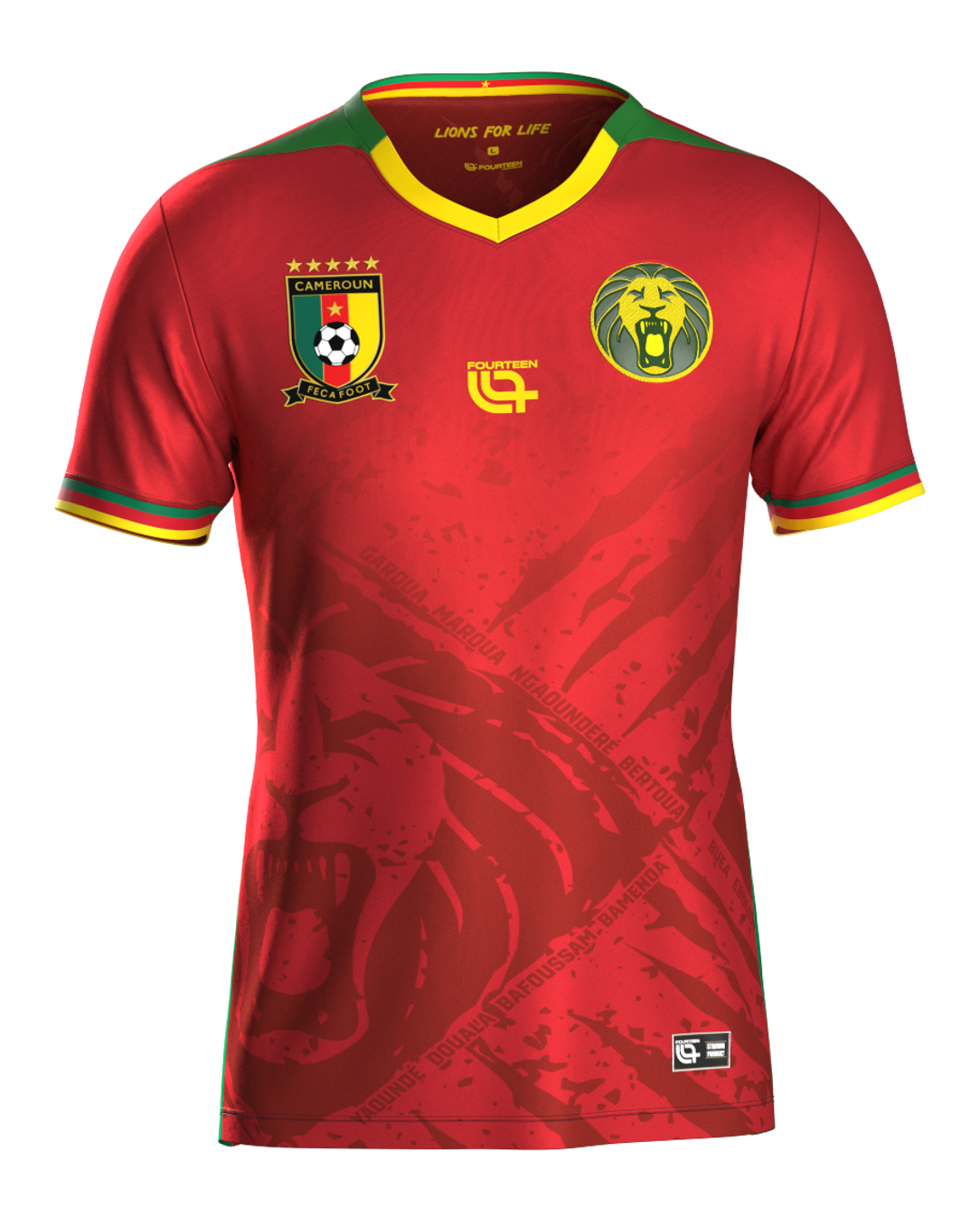 Cameroon - 2025/2026 - Away - Pro Version